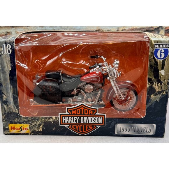 maisto Other - Harley-Davidson Maisto Die-Cast Metal Replica 1999 Models Series 6 New In Box